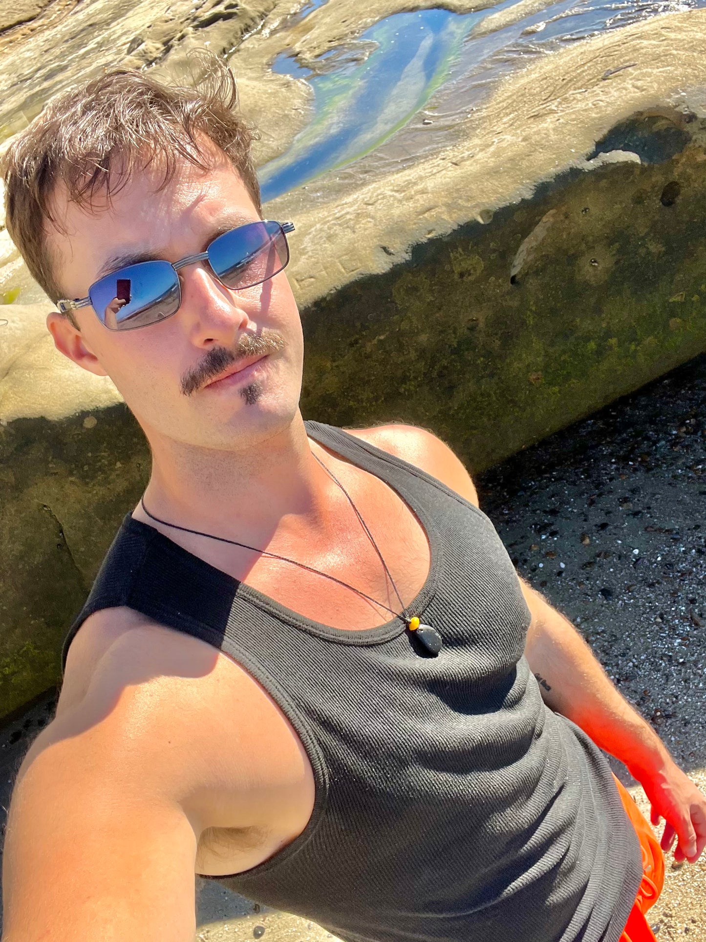 Spooky Pirate’s Glass-Sea Glass Necklace