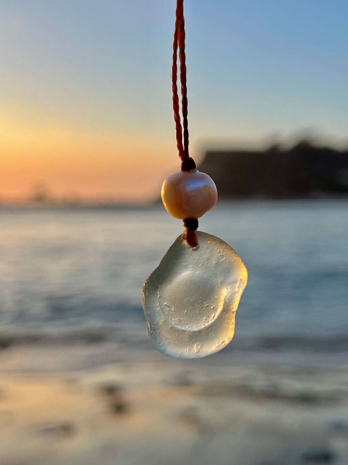 Stopper Top Sea Glass Necklace