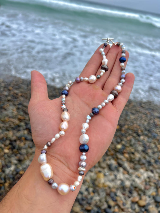 Mixed Pearl Necklace