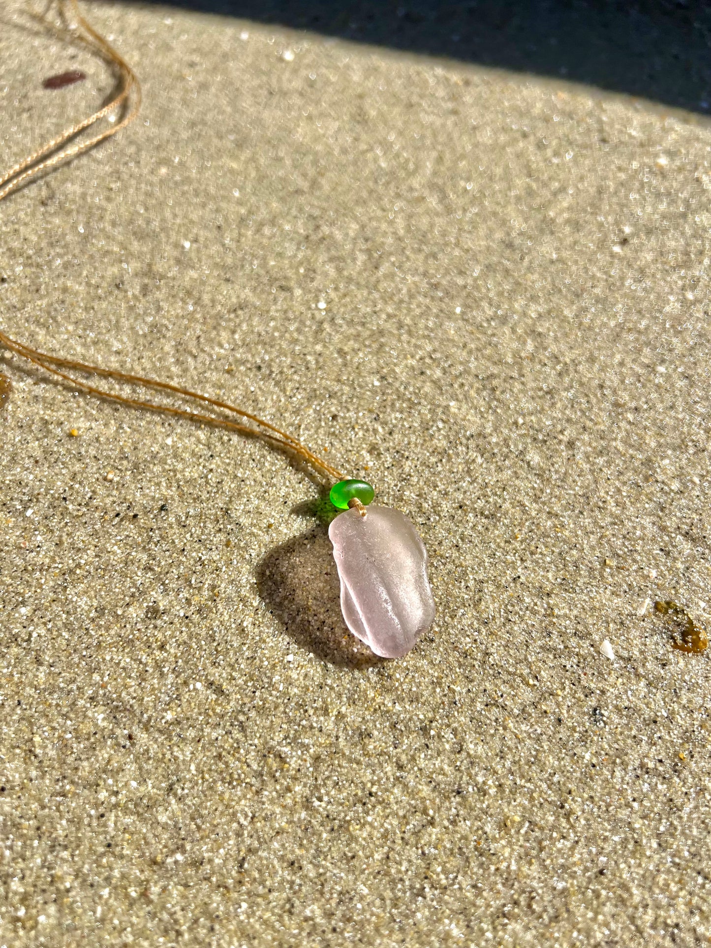 “Trick or Treat”-Sea Glass Necklace