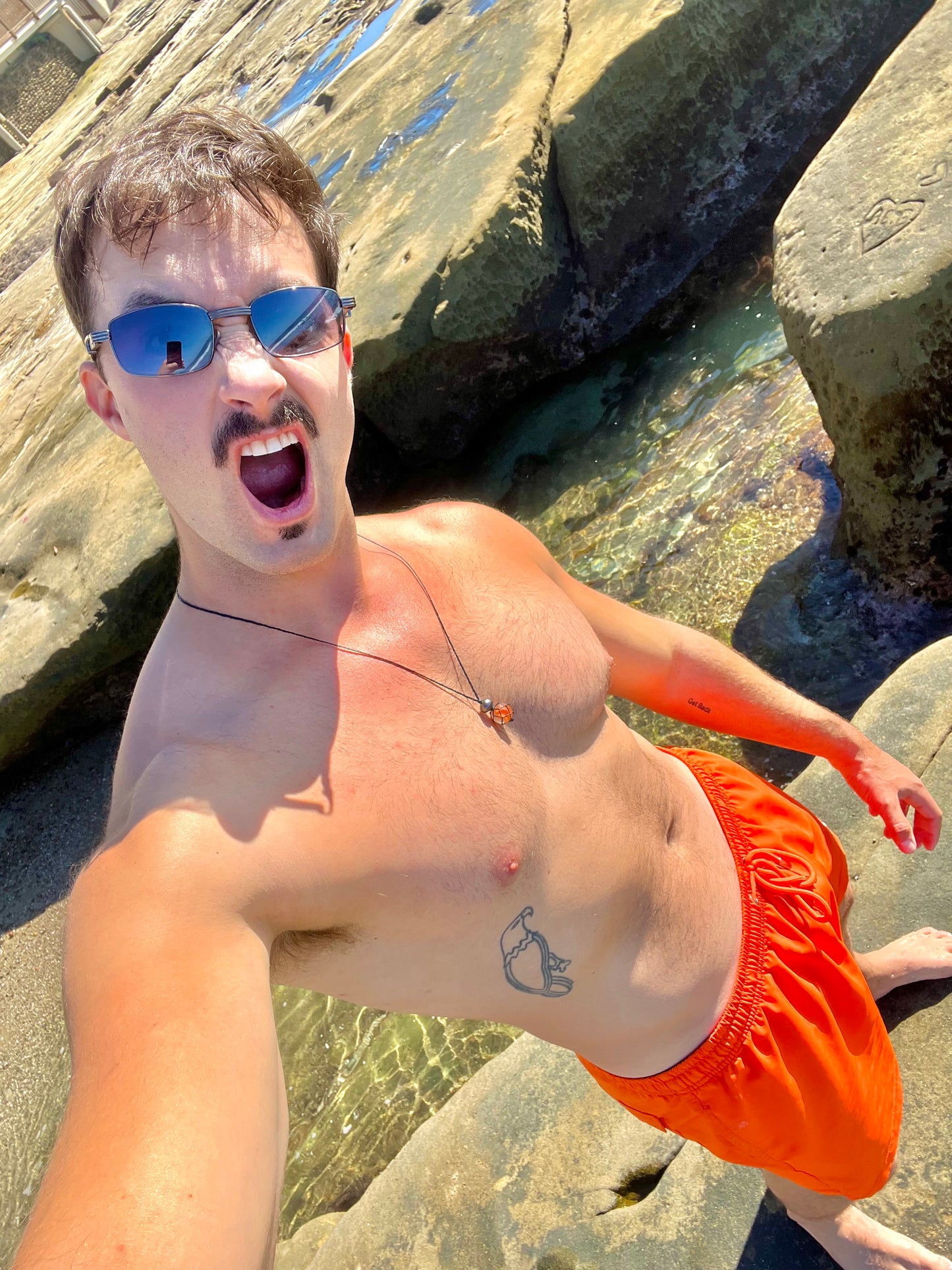 Halloween OceanFloat Sea Glass Necklace