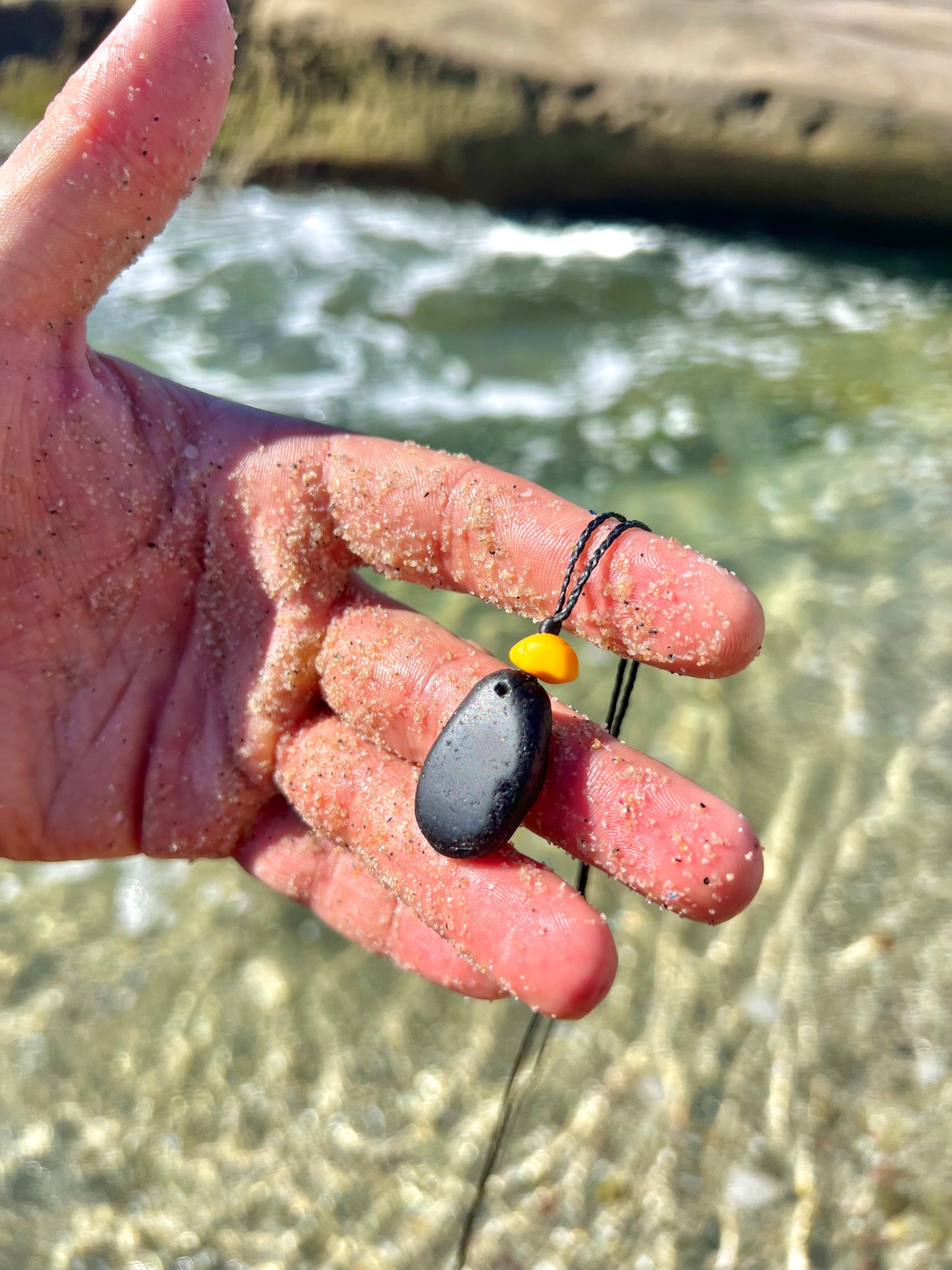 Spooky Pirate’s Glass-Sea Glass Necklace