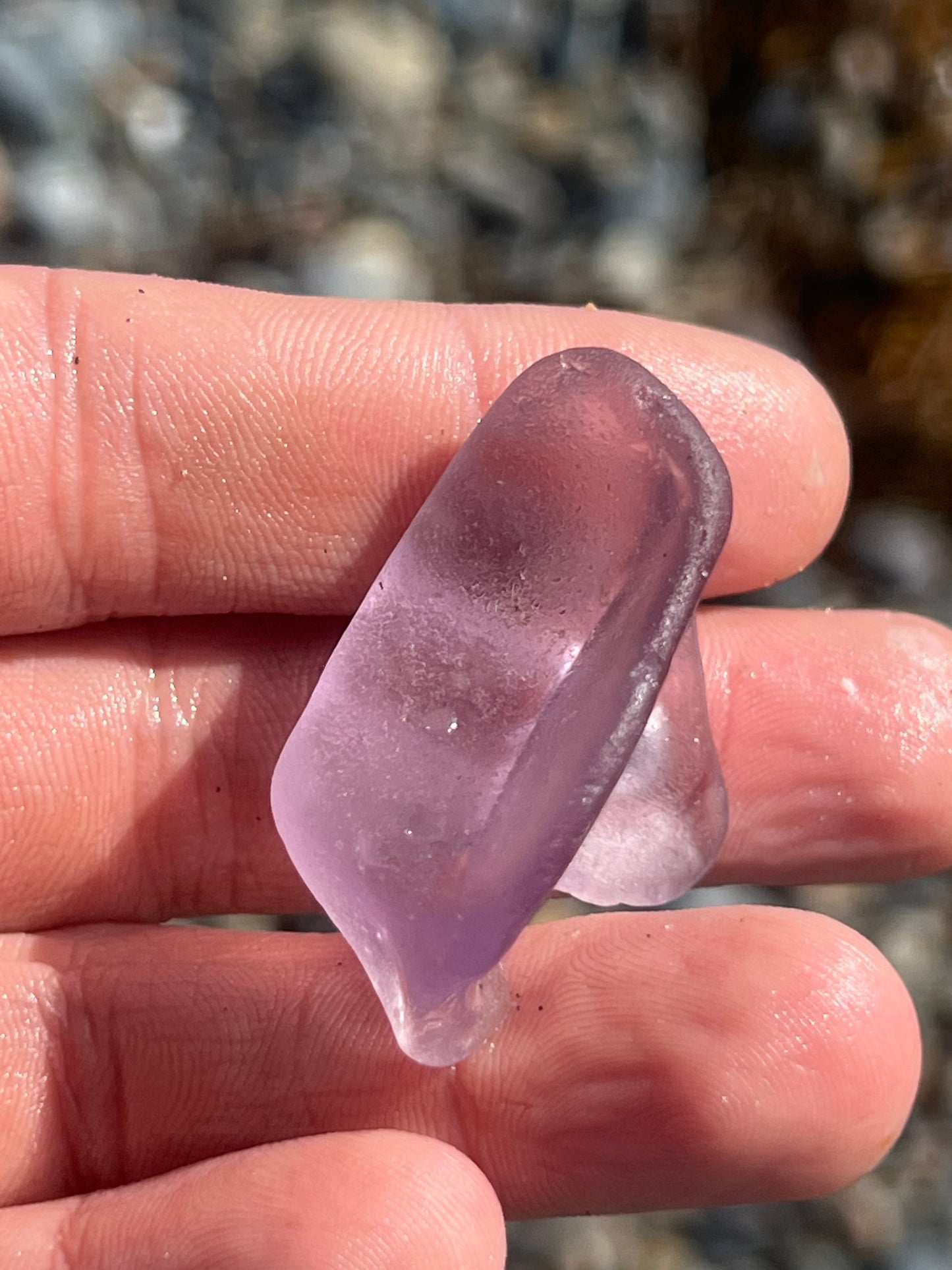 Purple Sea Glass