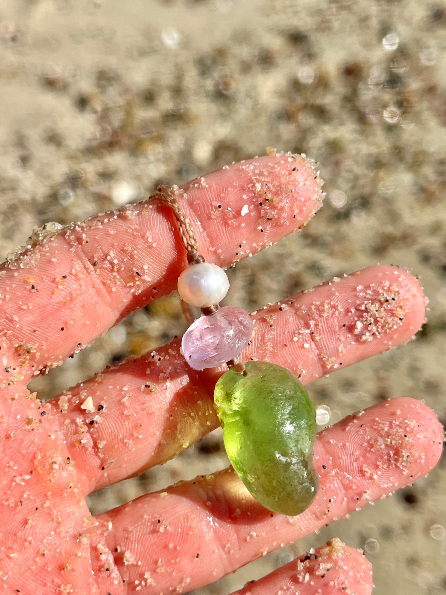 “People Eater”- Sea Glass Necklace **RARE**