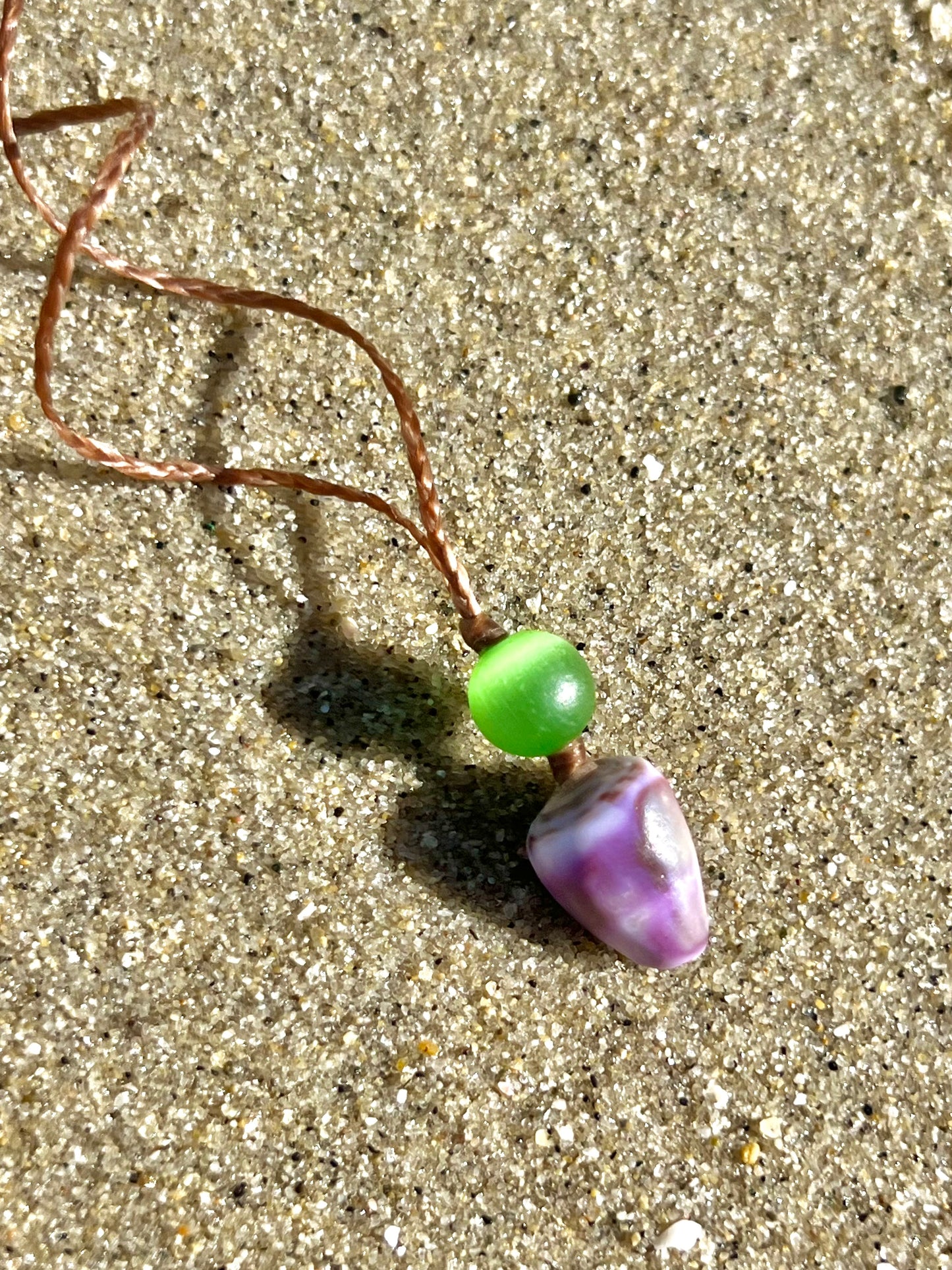 “EYE” See You- Sea Glass Necklace **RARE**