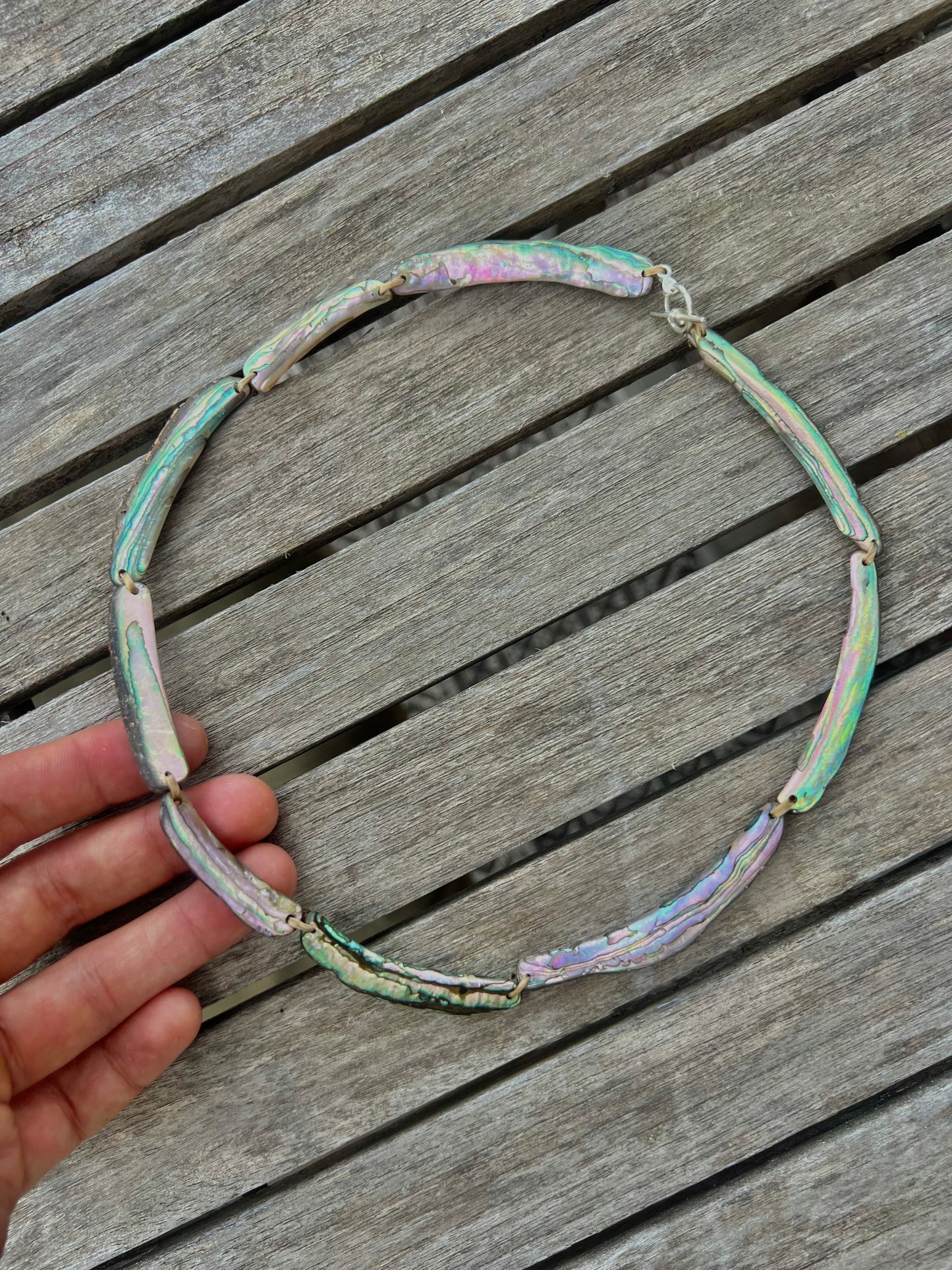 Articulated Abalone Necklace