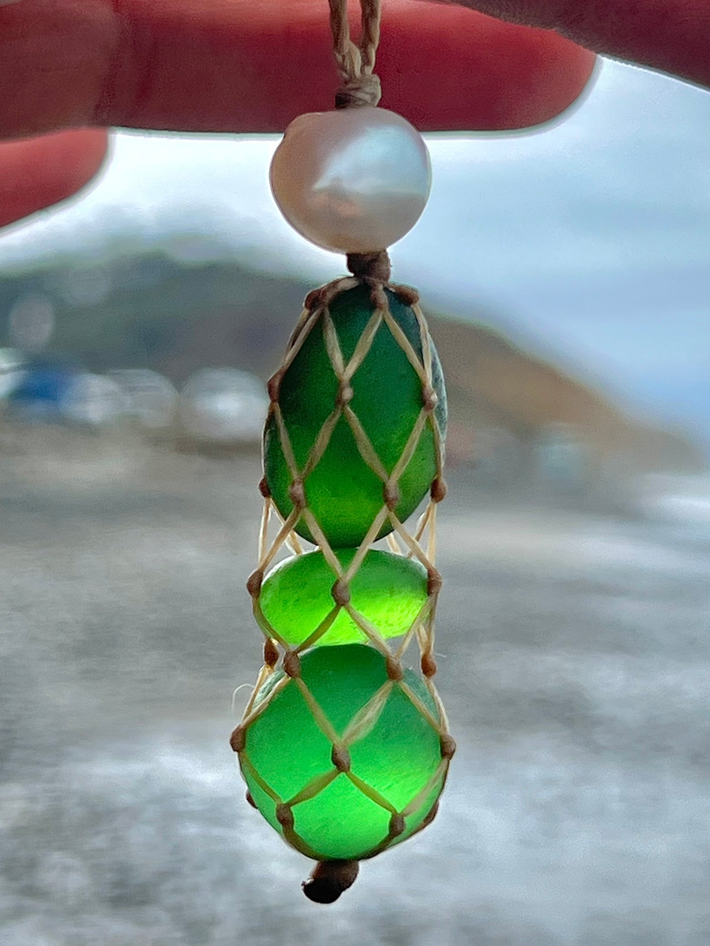 “Holy Trinity” OceanFloat necklace