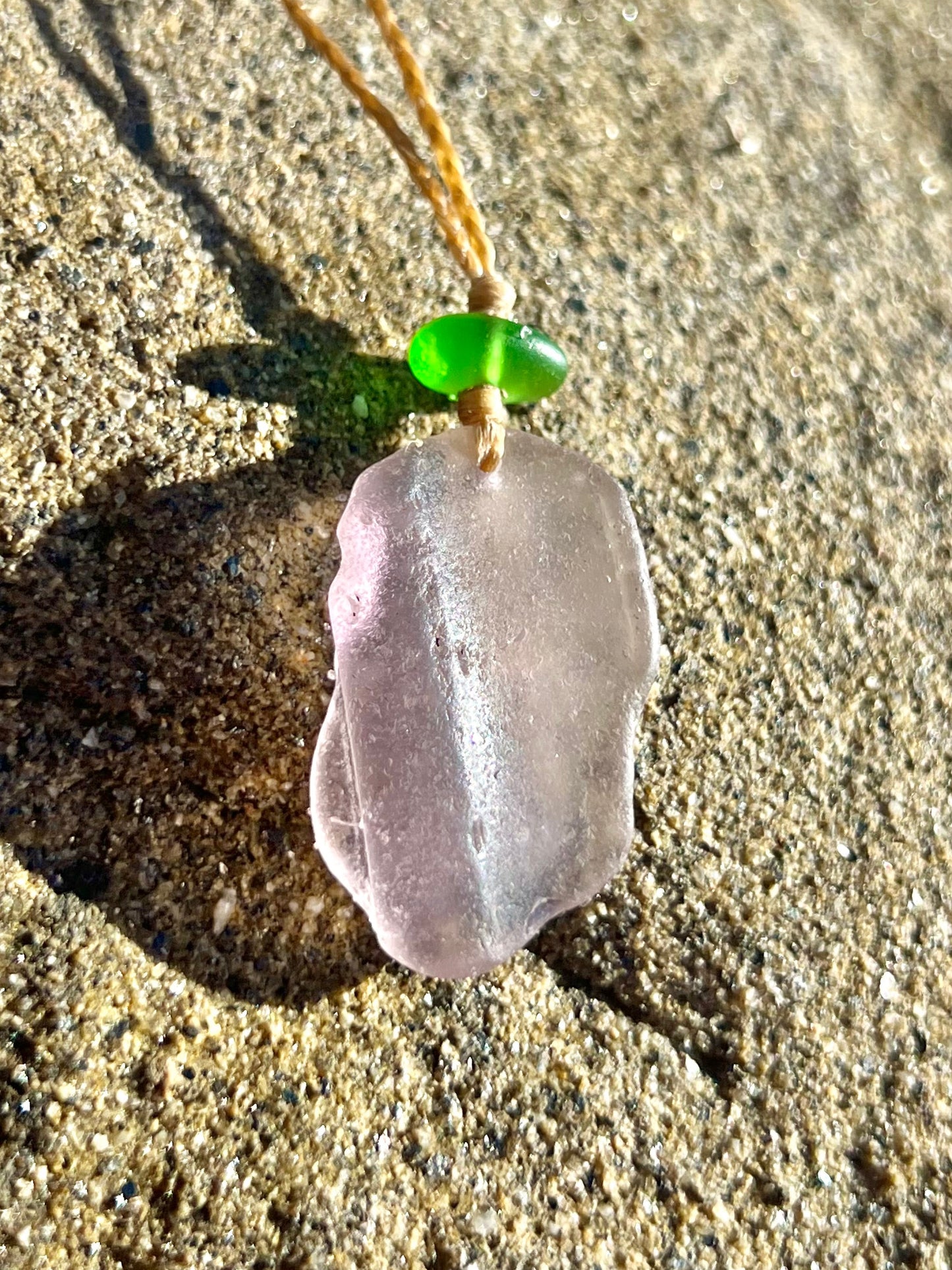 “Trick or Treat”-Sea Glass Necklace