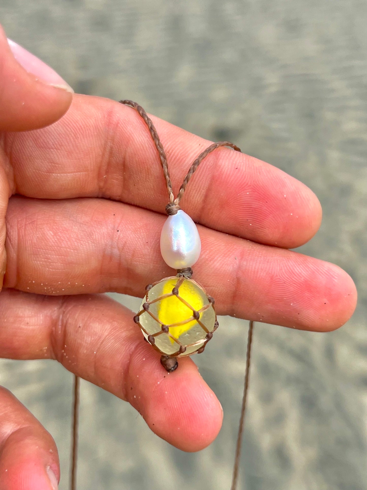 OceanFloat Sea Marble Necklace
