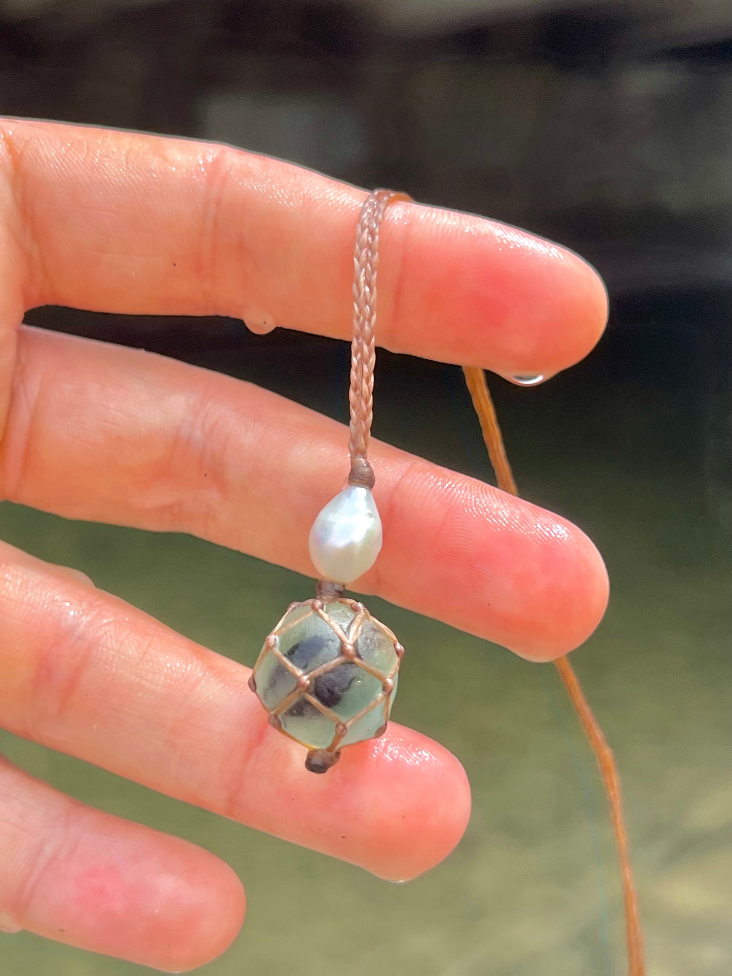 OceanFloat Sea Marble Necklace…