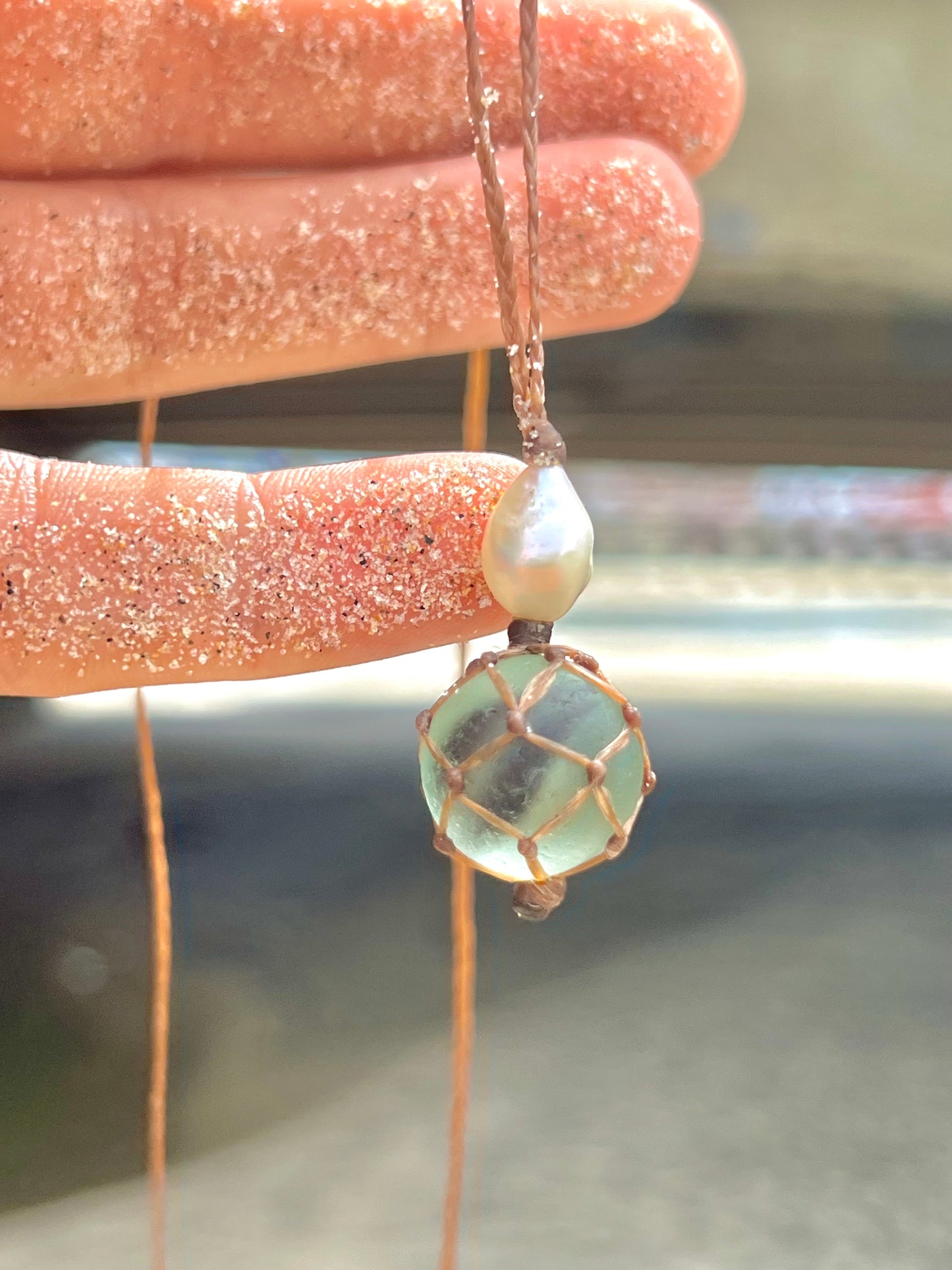 OceanFloat Sea Marble Necklace…