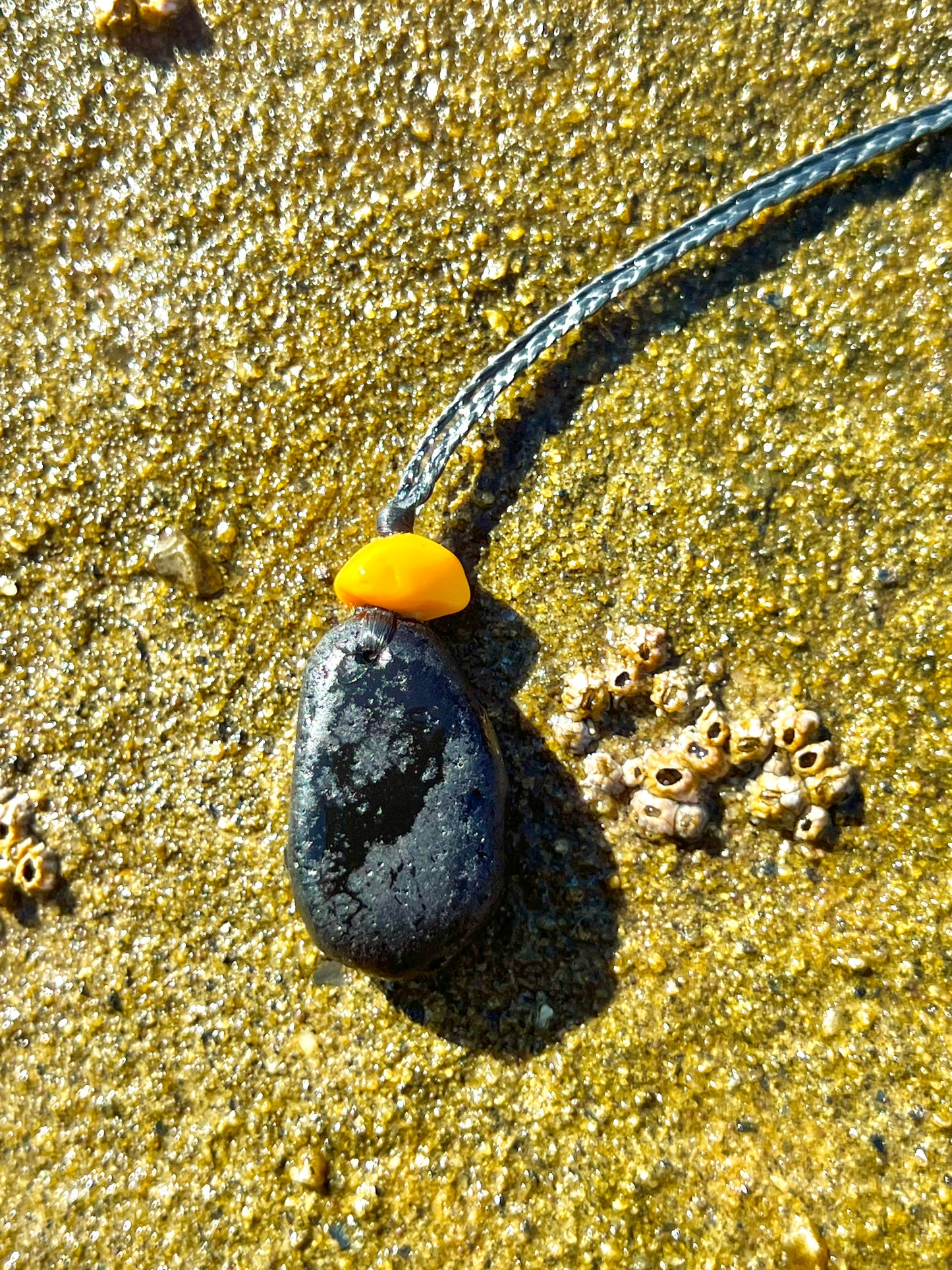 Spooky Pirate’s Glass-Sea Glass Necklace