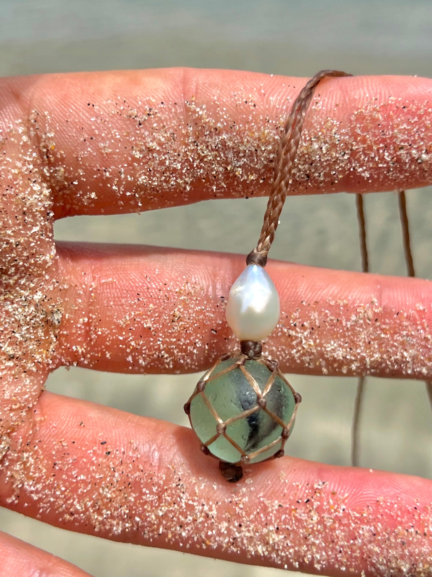OceanFloat Sea Marble Necklace…