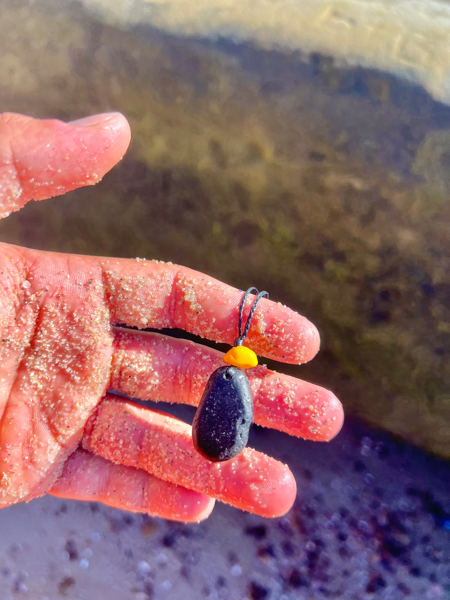 Spooky Pirate’s Glass-Sea Glass Necklace