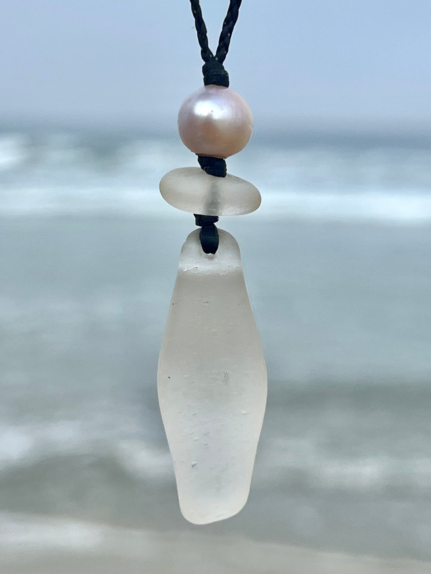 Chandelier Sea Glass Necklace