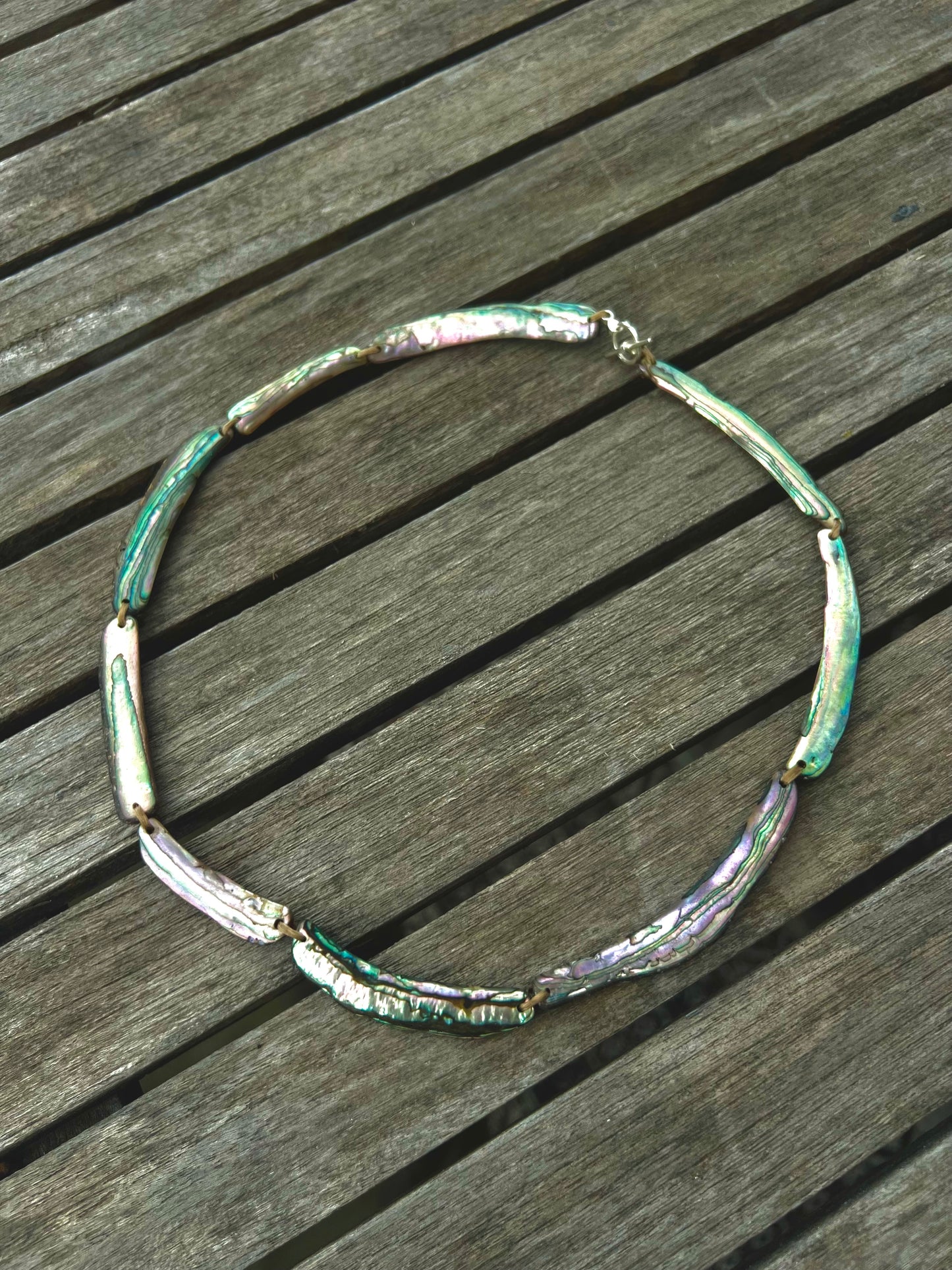 Articulated Abalone Necklace