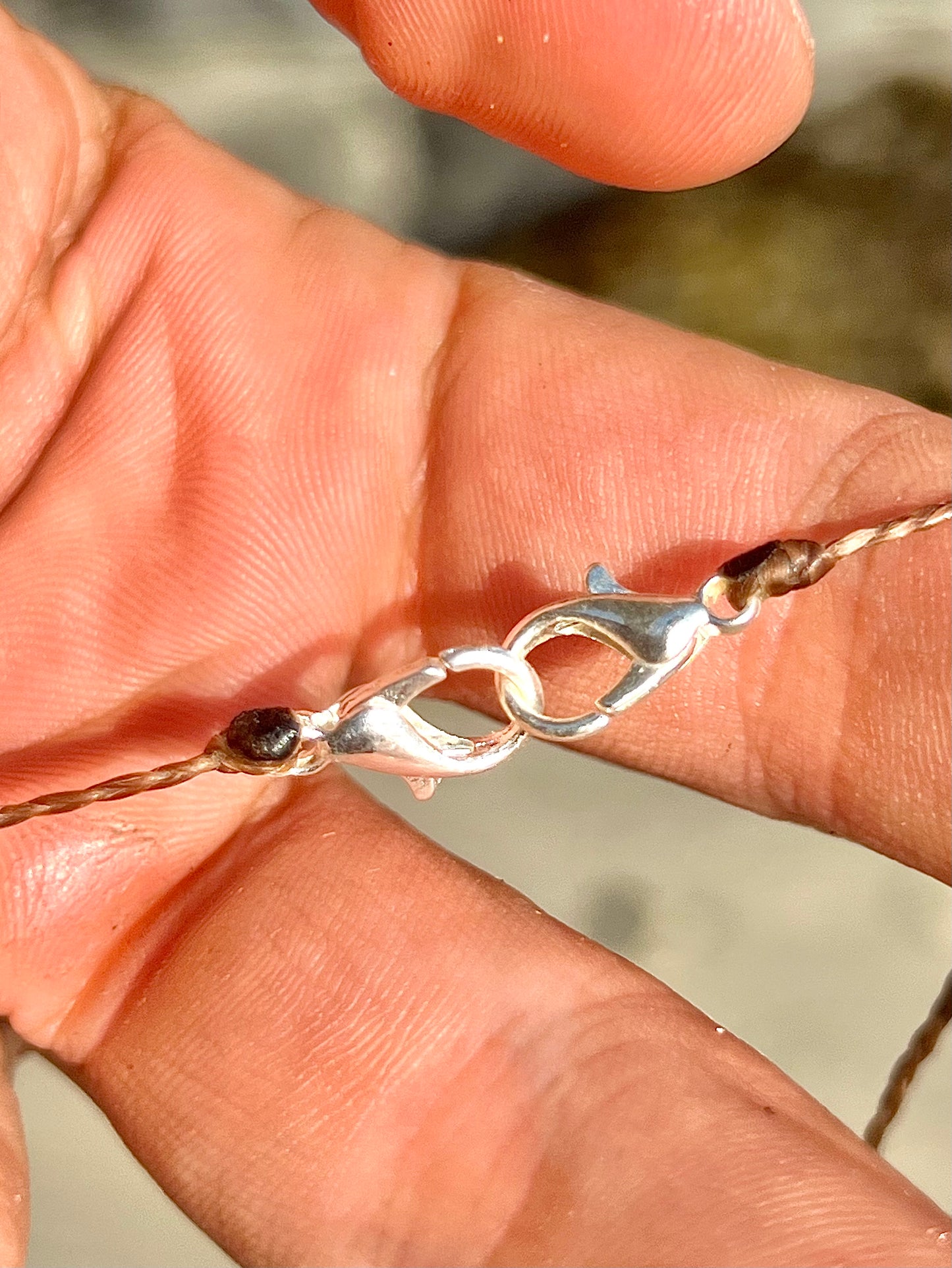 Aqua Sea Glass Necklace