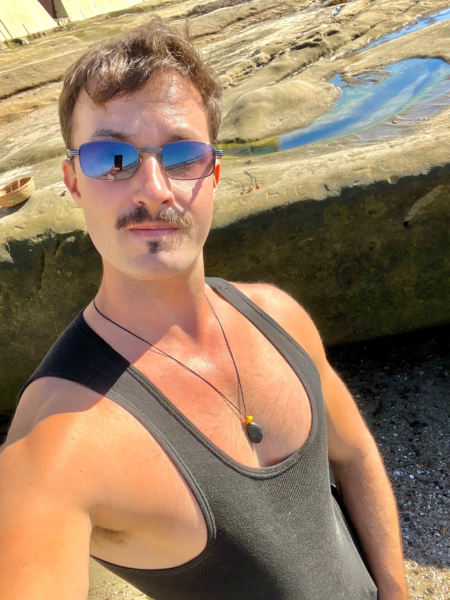 Spooky Pirate’s Glass-Sea Glass Necklace