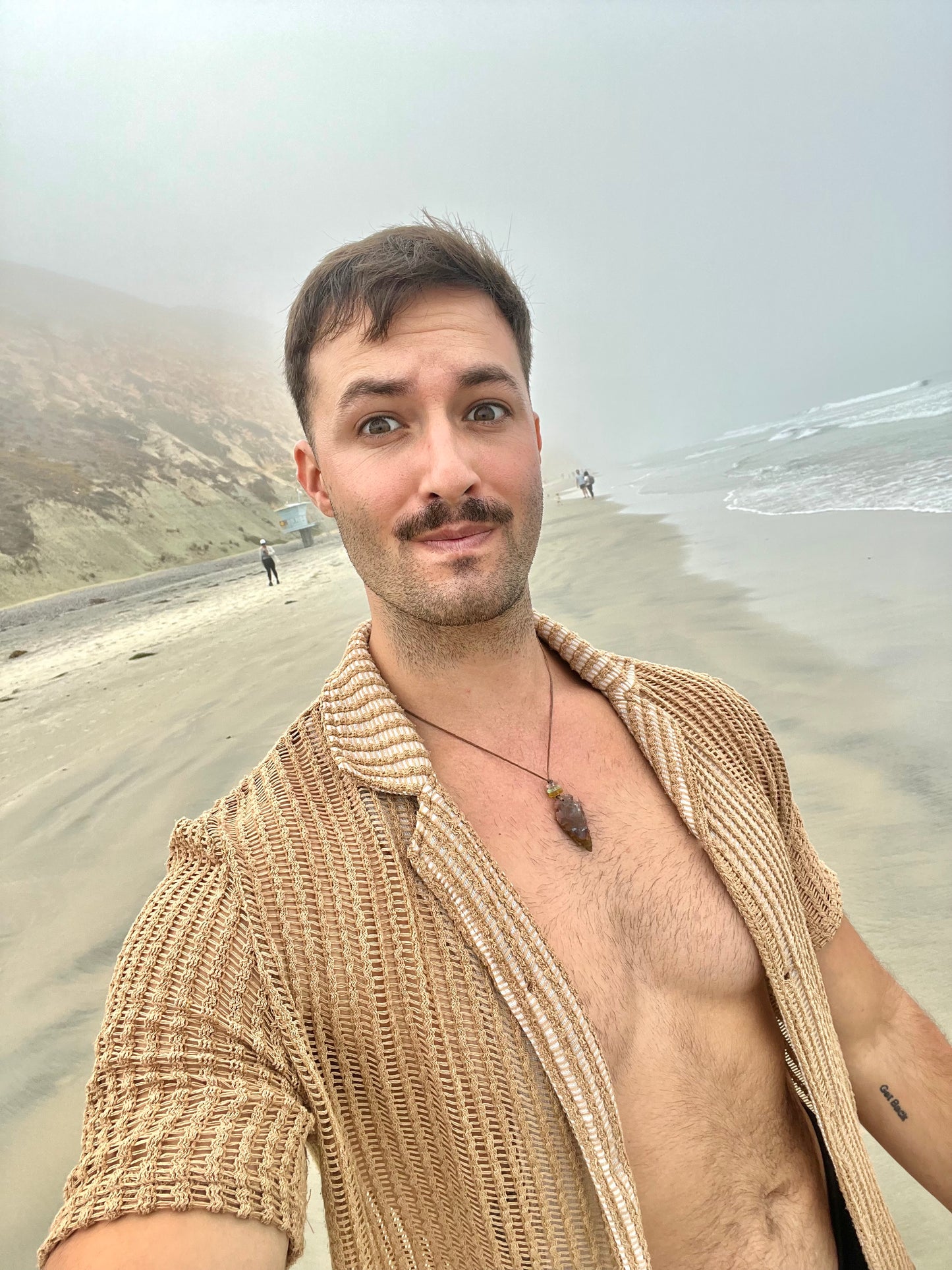 UV Arrowhead Necklace