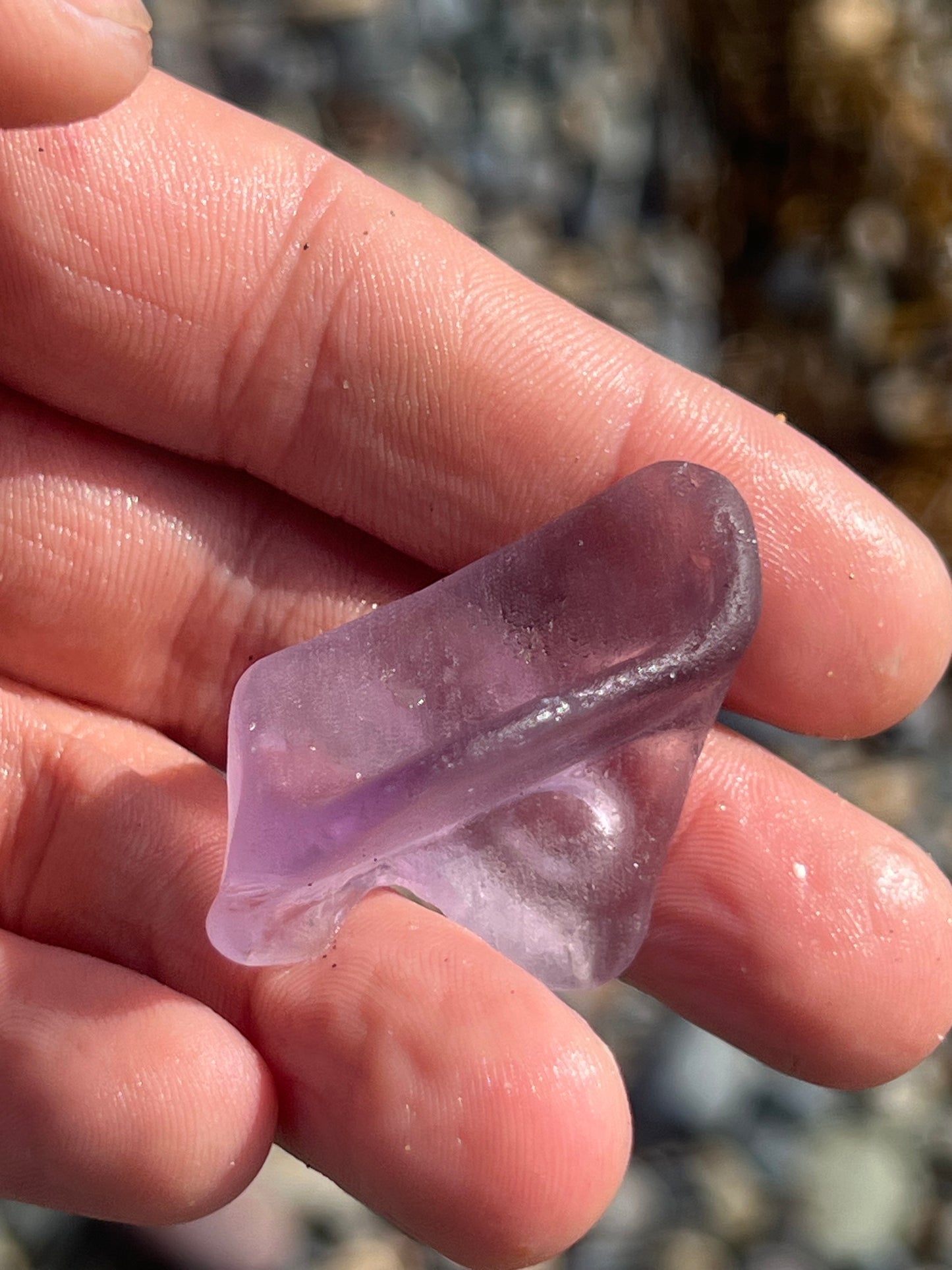 Purple Sea Glass