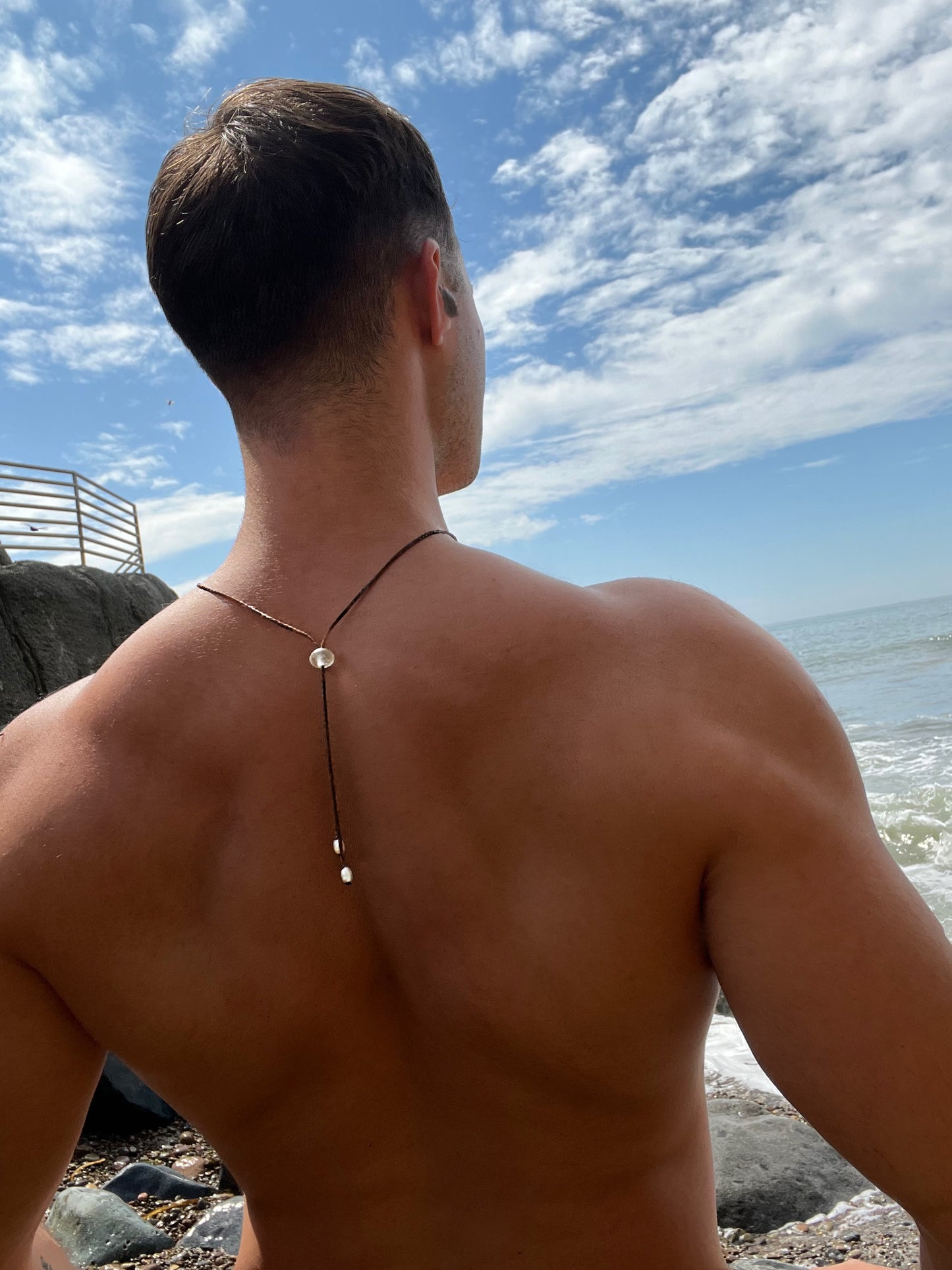 Lemon Yellow UV Sea Glass Necklace